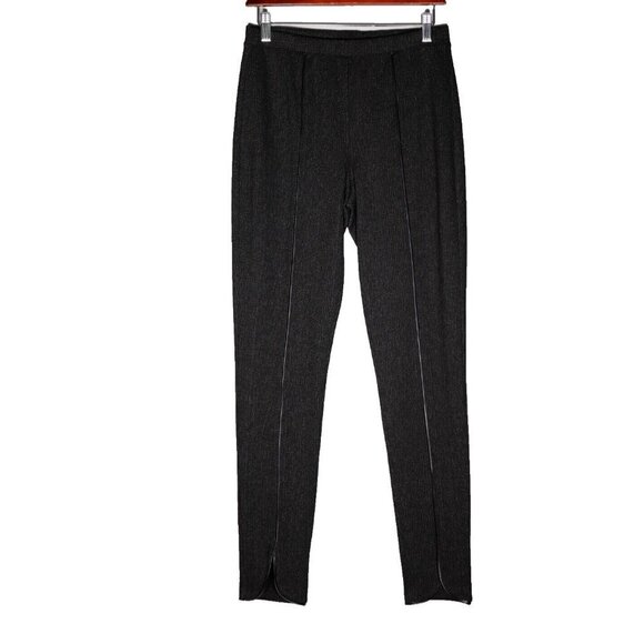 Joseph Ribkoff Women's US8 Gray Tulip Pant Elastic Waist High-Rise Knit Trouser - Picture 1 of 7